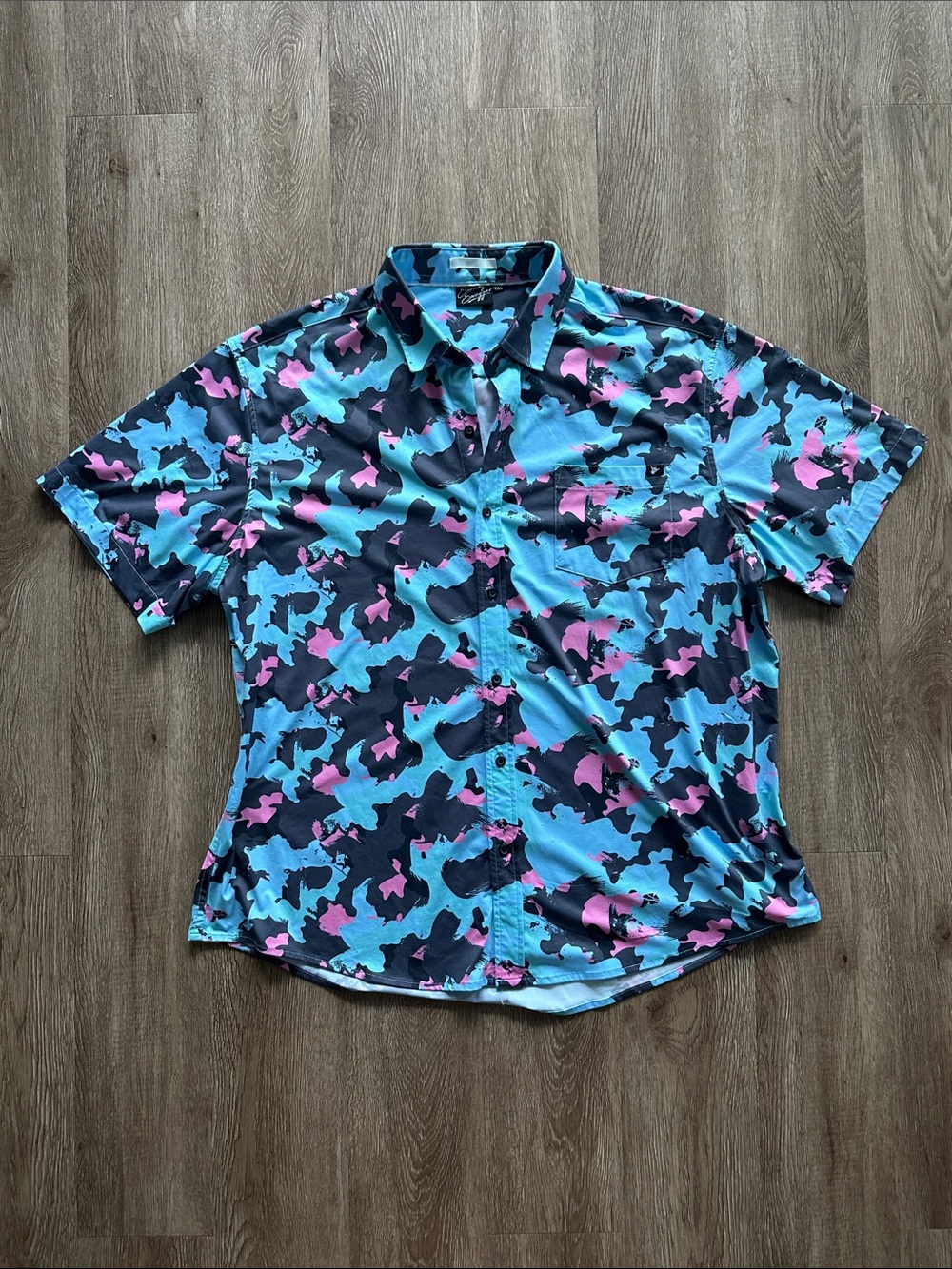 Sunday Swagger Funkadelic Button Up Short Sleeve Shirt XXL Golf